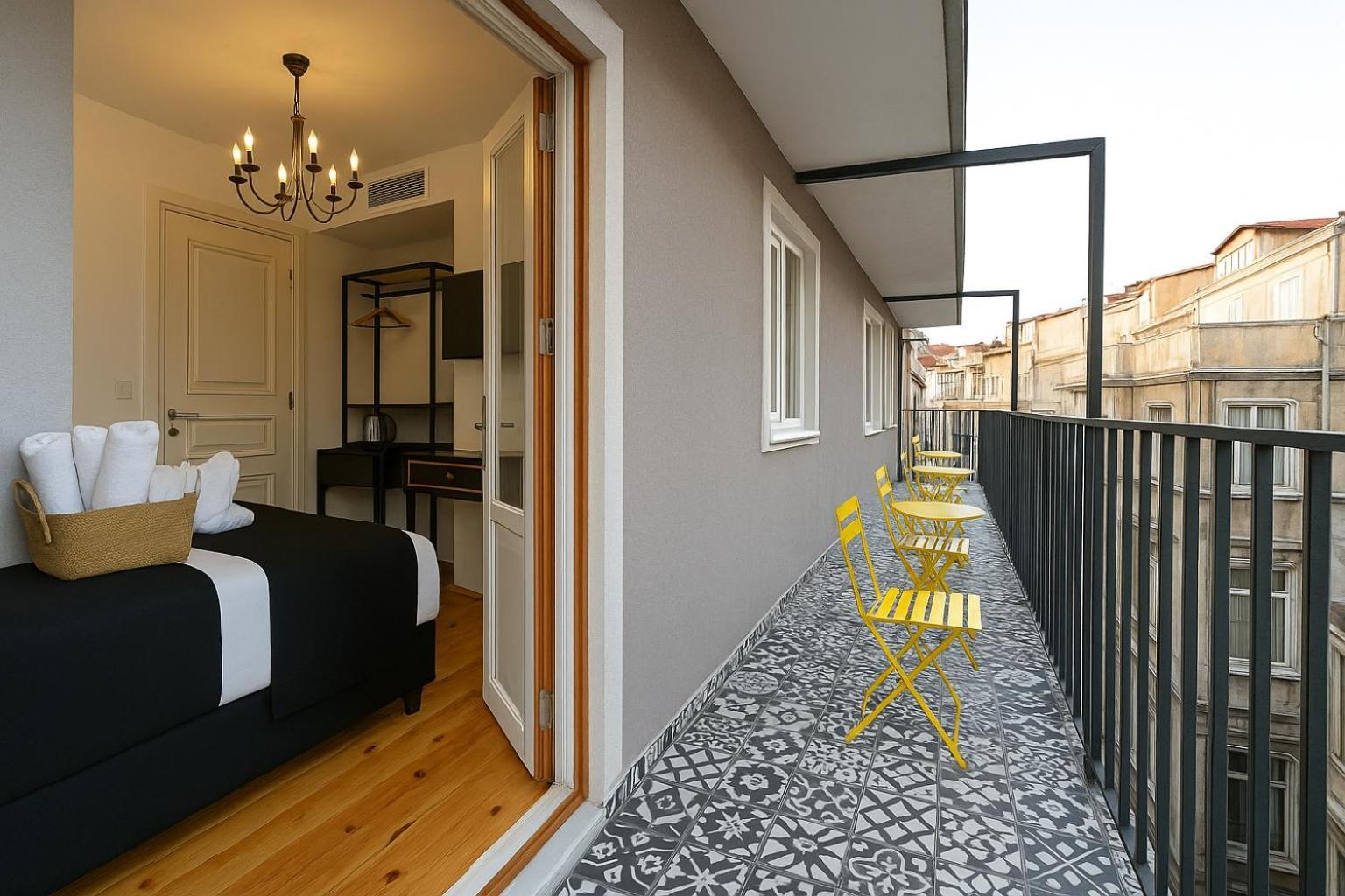 Twin Room Balcony