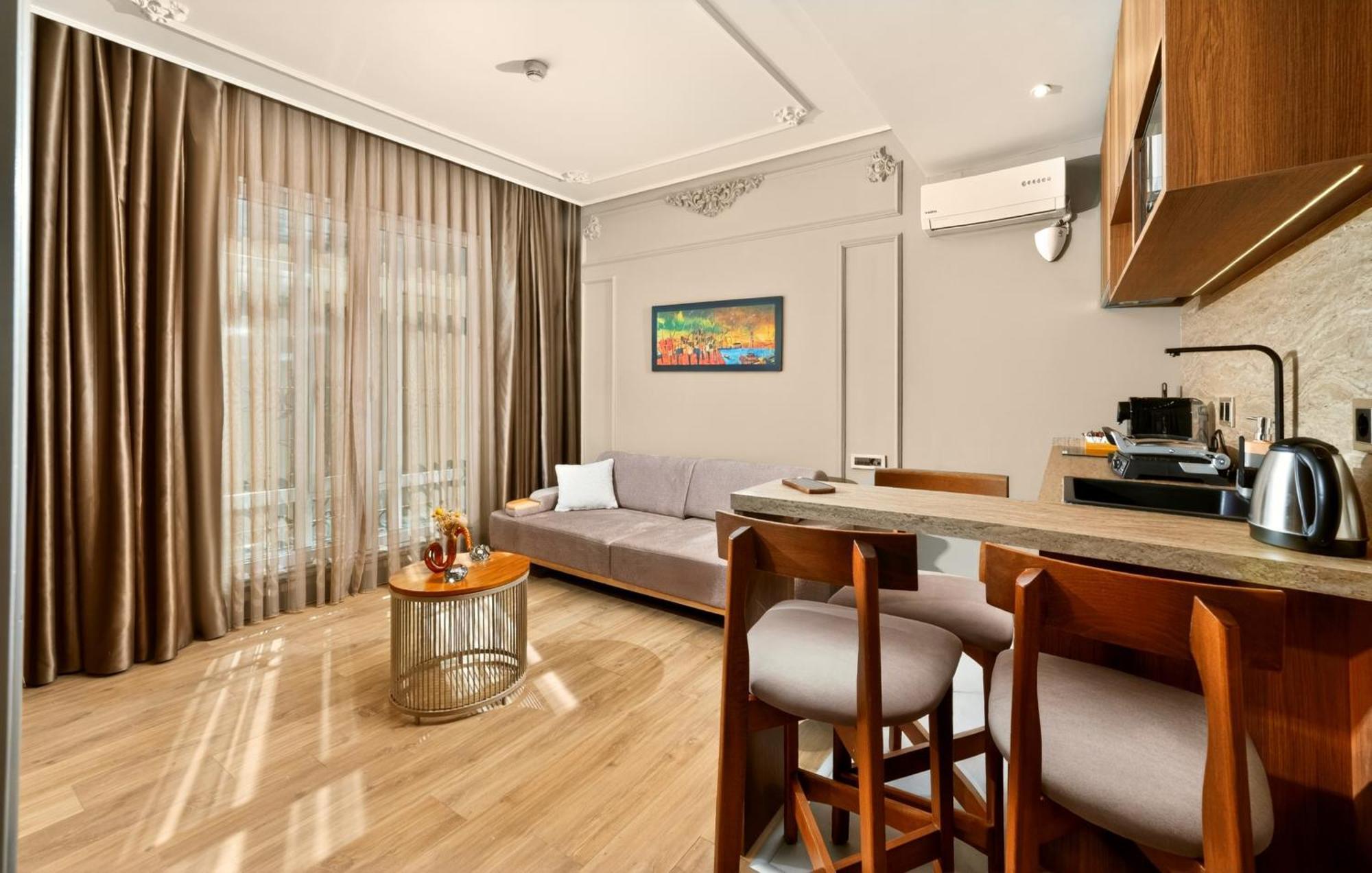 Deluxe One-Bedroom Apartment